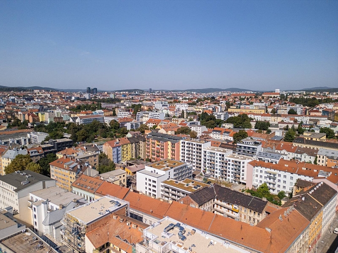 Pronájem bytu 1+kk 30 m², Cejl, Brno-Zábrdovice